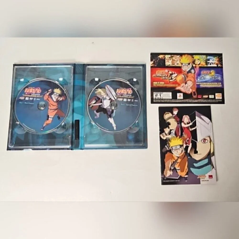 Naruto The Movie 2 Legend of the Stone of Gelel DVD 2 Disc Anime Film - Picture 3 of 4